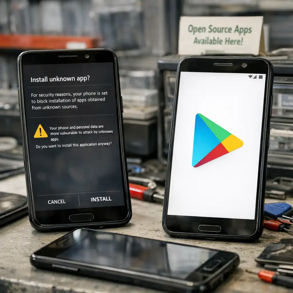 Google要把开发者验证推向Android安装环节,侧载自由正在变窄