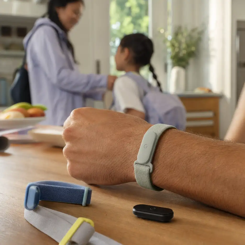 Fitbit Air 100 美元开卖:无屏手环只是外壳,Google Health 才是主角