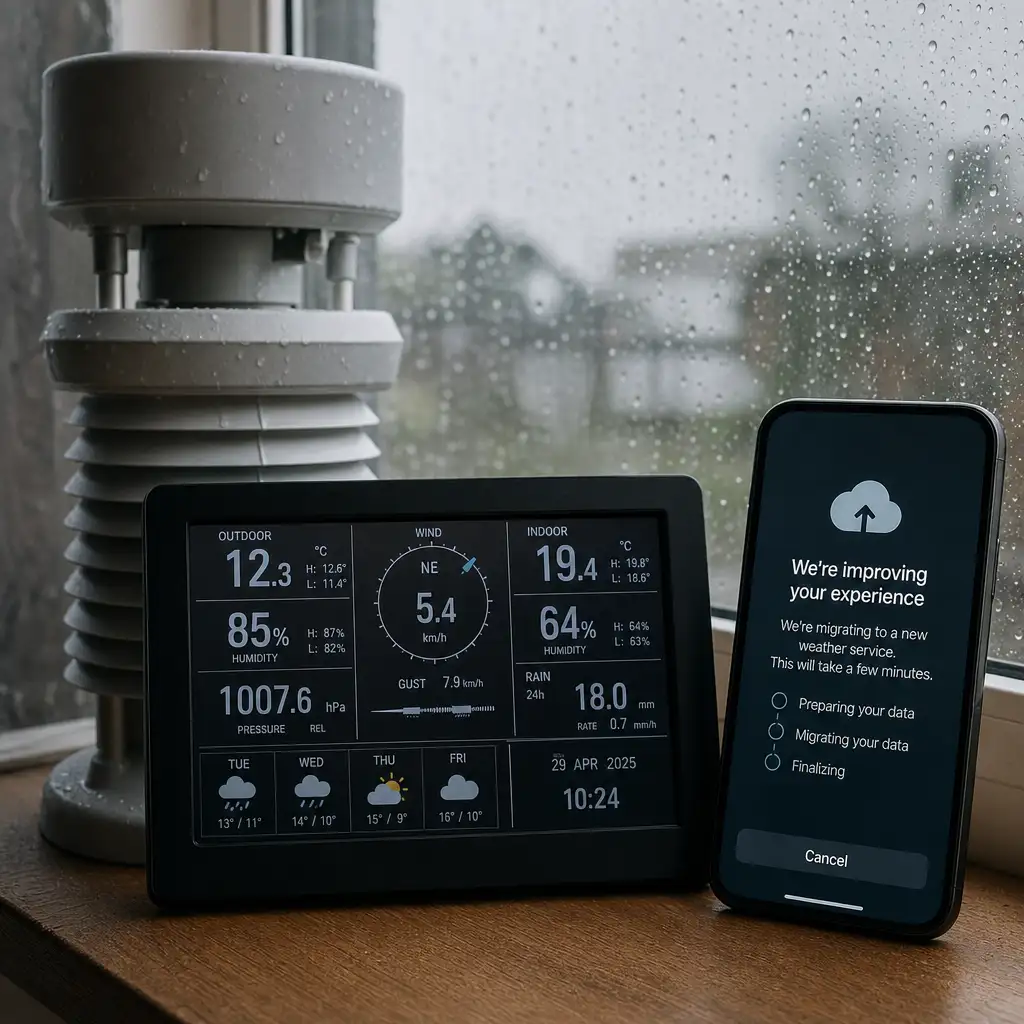 AcuRite 关掉老 App:买了智能气象站,服务还要重新谈