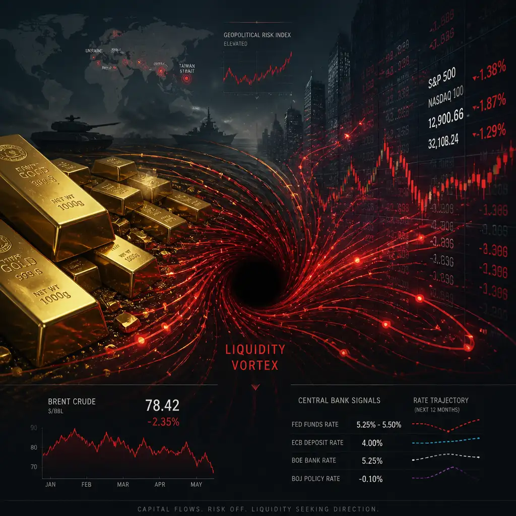黄金失灵,不是因为避险没用了:真正变的是市场先卖谁