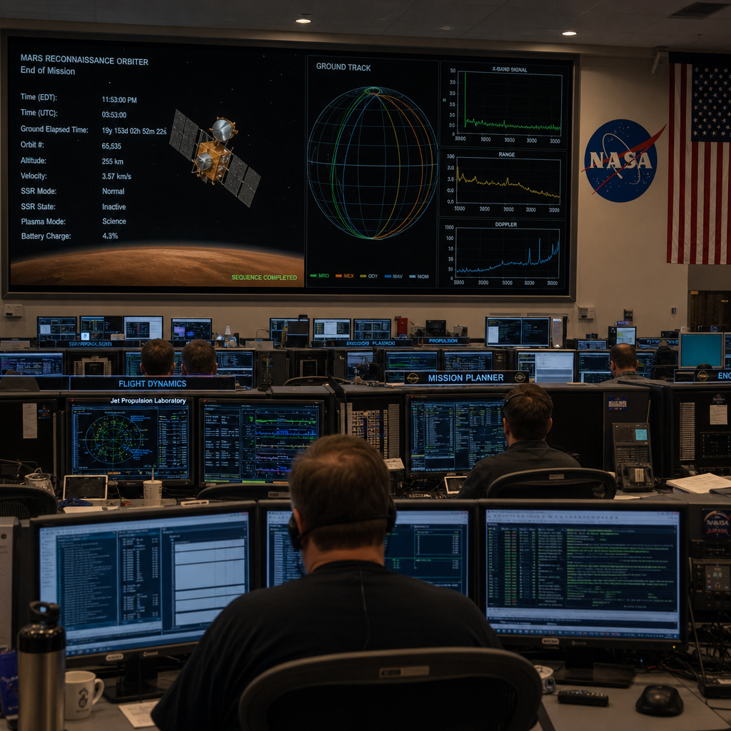 MAVEN失联退役：科学任务体面收官，NASA火星中继网开始吃紧
