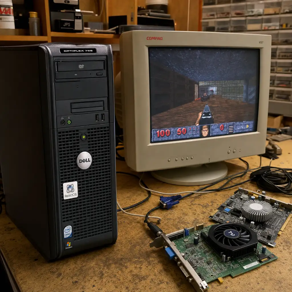 ReactOS 跑通《半条命》:28 年追 Windows,赢了一小步