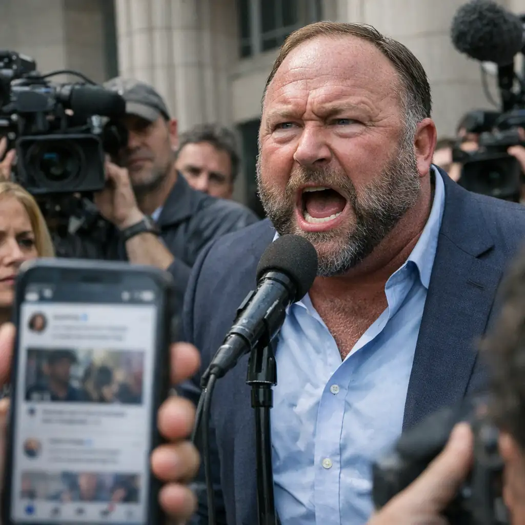 Alex Jones把喜剧剪成阴谋:Infowars易主前,机器还在转