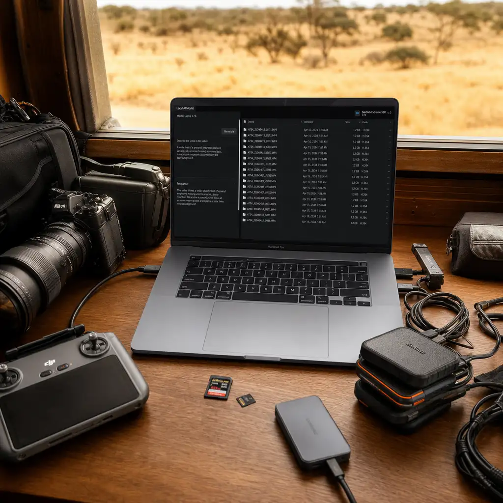 旧 MacBook 本地跑 Gemma 4 31B:真正有用的不是 AI 剪片,而是先找到素材