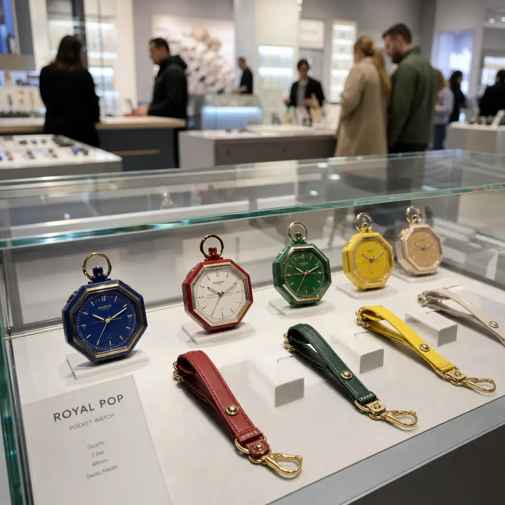 Swatch 和爱彼做了只 400 美元怀表,MoonSwatch 路线换了新主角