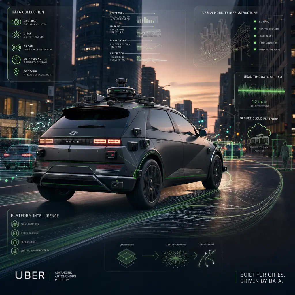 Uber 自动驾驶车回来了,但它抢的不是方向盘,是道路数据