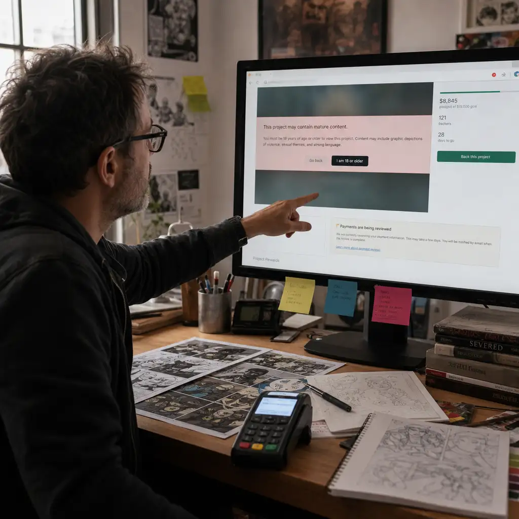 Kickstarter 撤回成人内容新规,但真正的闸门还在 Stripe 手里