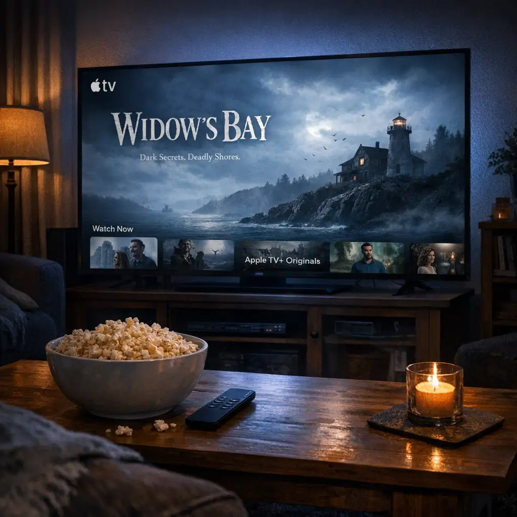 Apple TV《Widow’s Bay》4月29日开播:它想让笑声变成恐怖的陷阱
