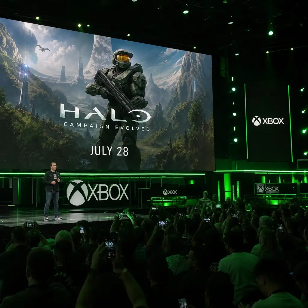 《Halo: Campaign Evolved》7月28日发售:微软给初代战役补了三关,也把门开向PS5
