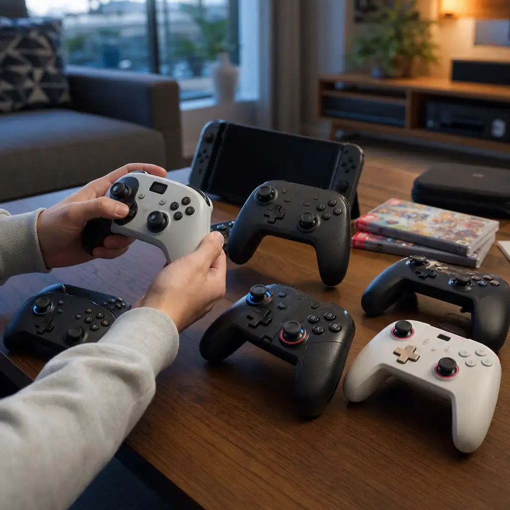 Switch 2 加购手柄,任天堂官方 Pro 不再是默认答案