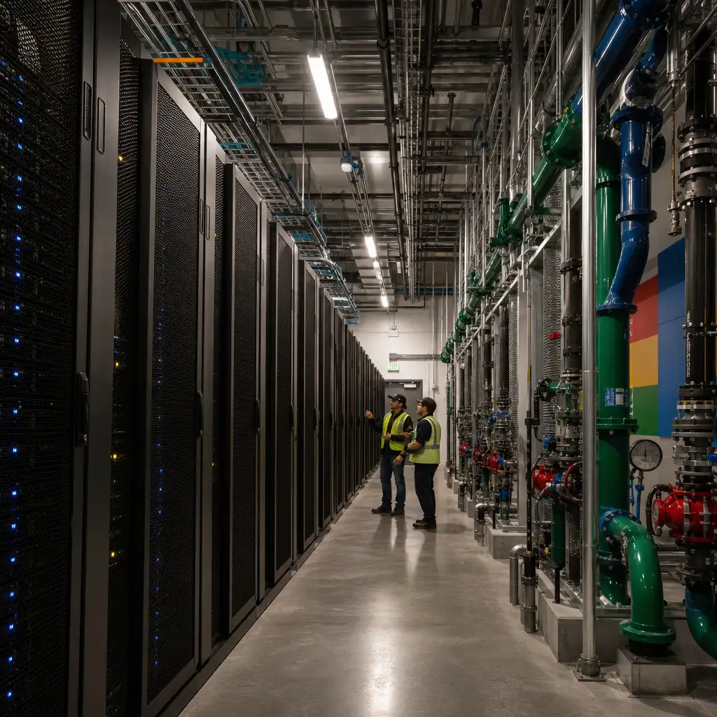 Google 给 AI 数据中心“补水”,但水账、电账、碳账不能混着抵