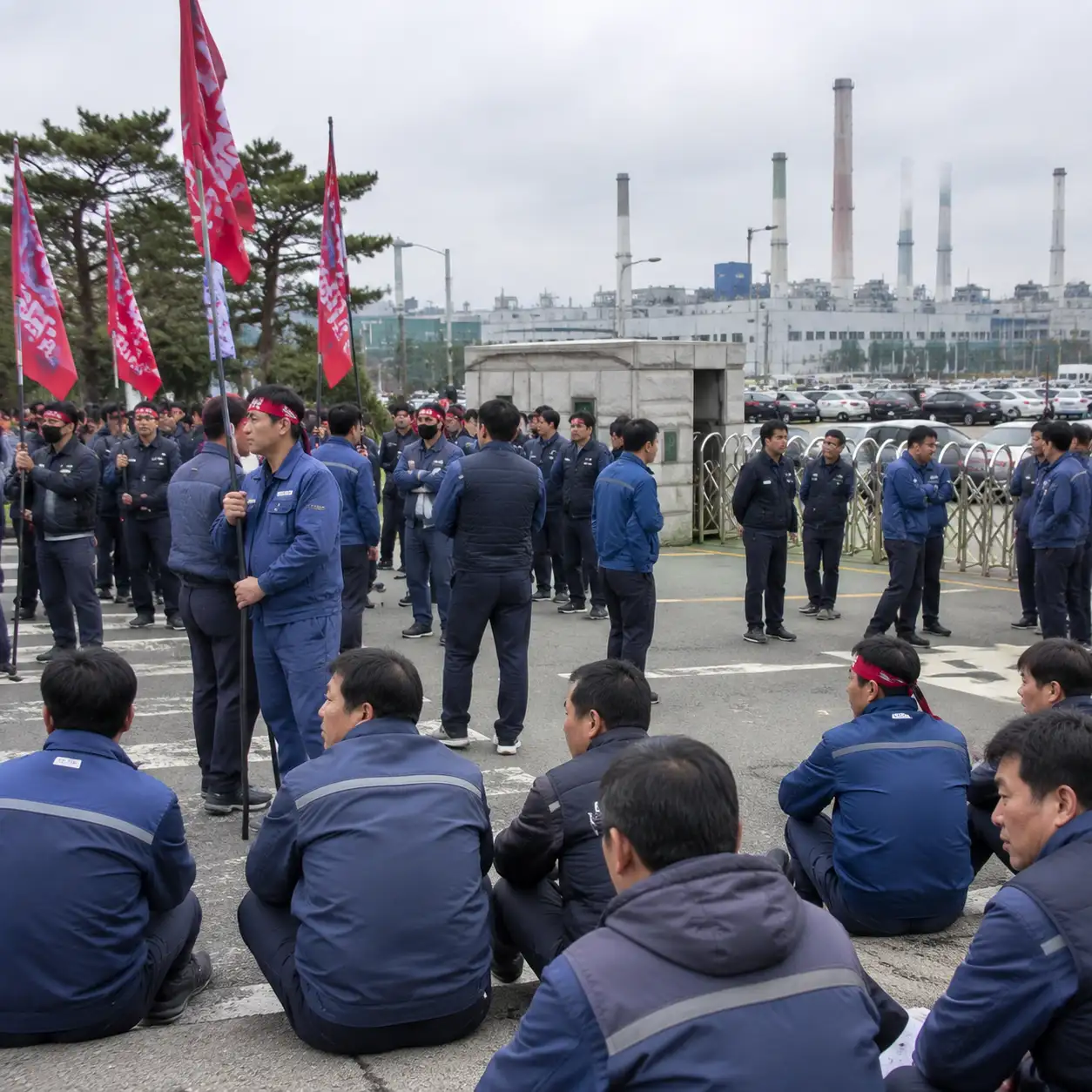 现代计划部署超2.5万台Atlas机器人,蔚山工厂工人先罢工要合同保障