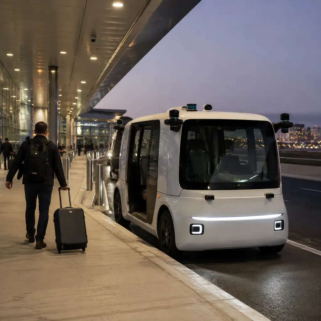 Zoox抢先开进拉斯维加斯机场,但『8000辆』的许可账对不上