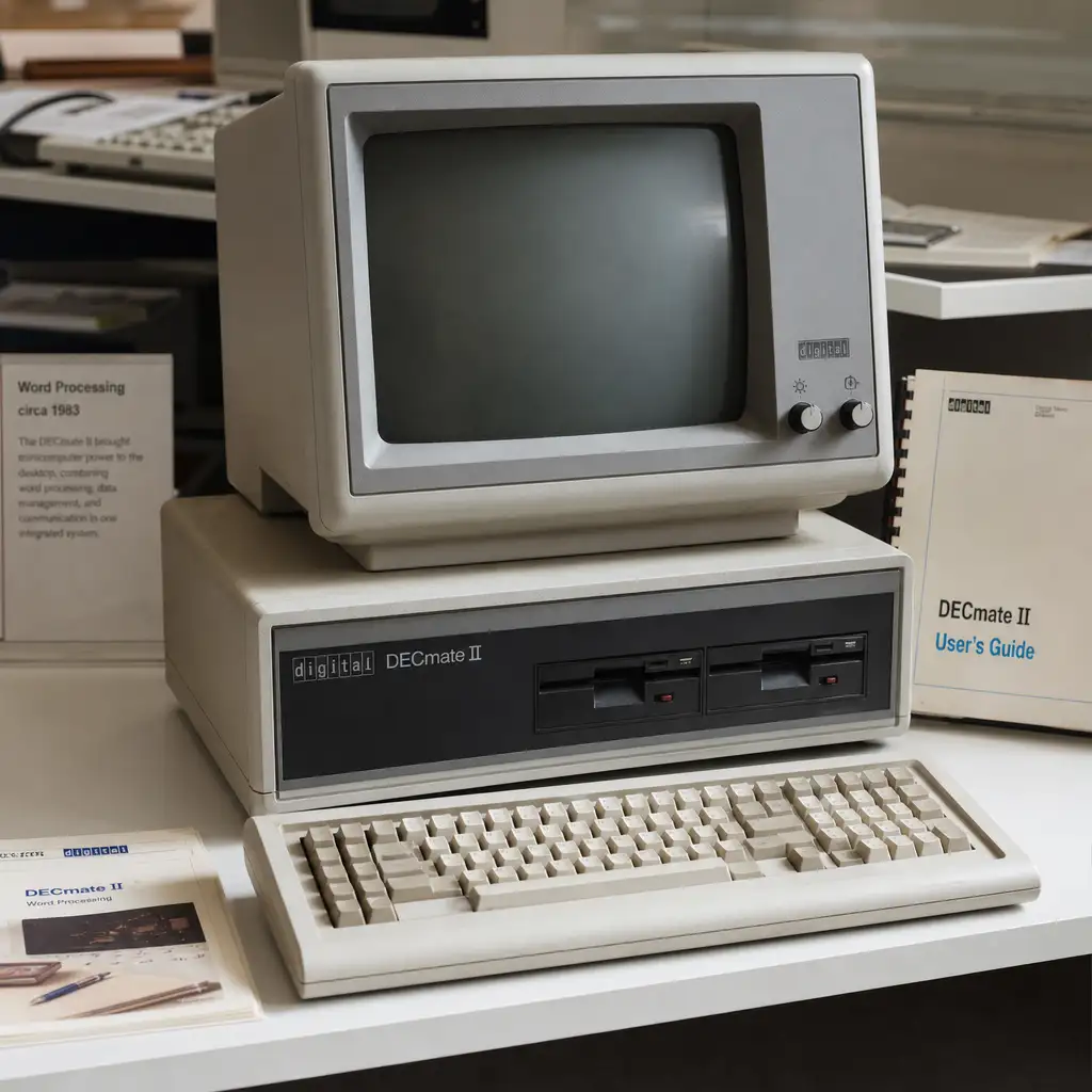 DECmate II:PDP-8 住进文字处理机,DEC 慢了半拍