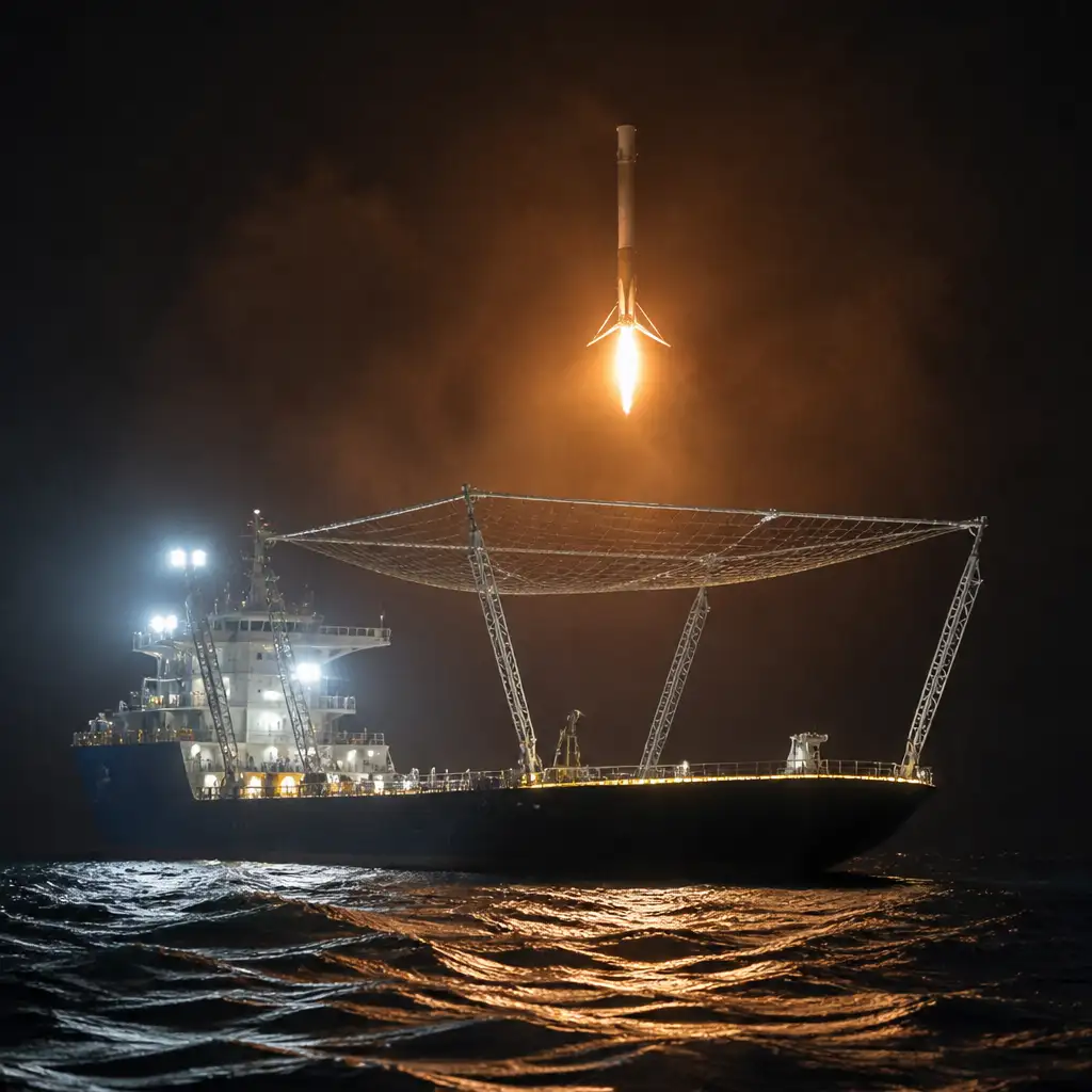 长征火箭海上回收成功,但离“追上猎鹰9”还差6000公斤