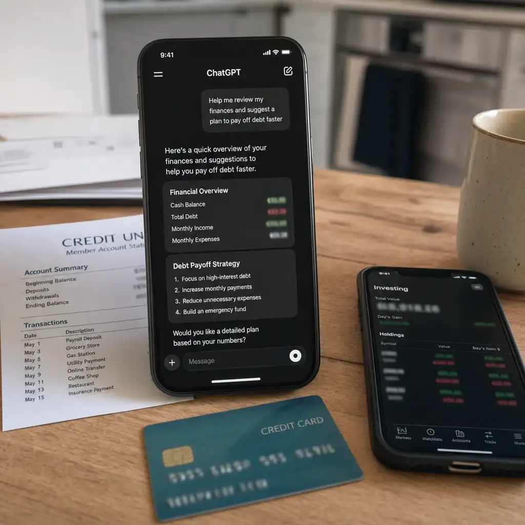 ChatGPT 接入银行账户:会看账本的 AI,边界还没算清