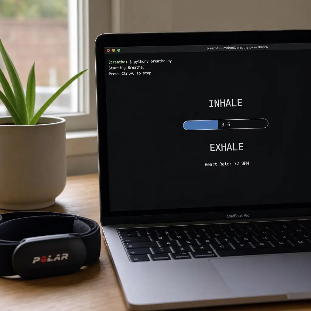 Breathe CLI:一个 macOS 终端呼吸条,比很多冥想 App 更像健康产品