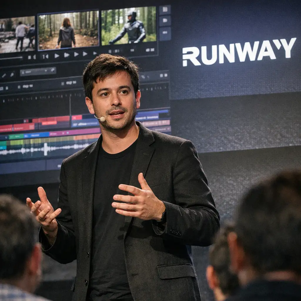 Runway不只想把1亿美元拍成50部电影,它想赌视频才是AI的正门