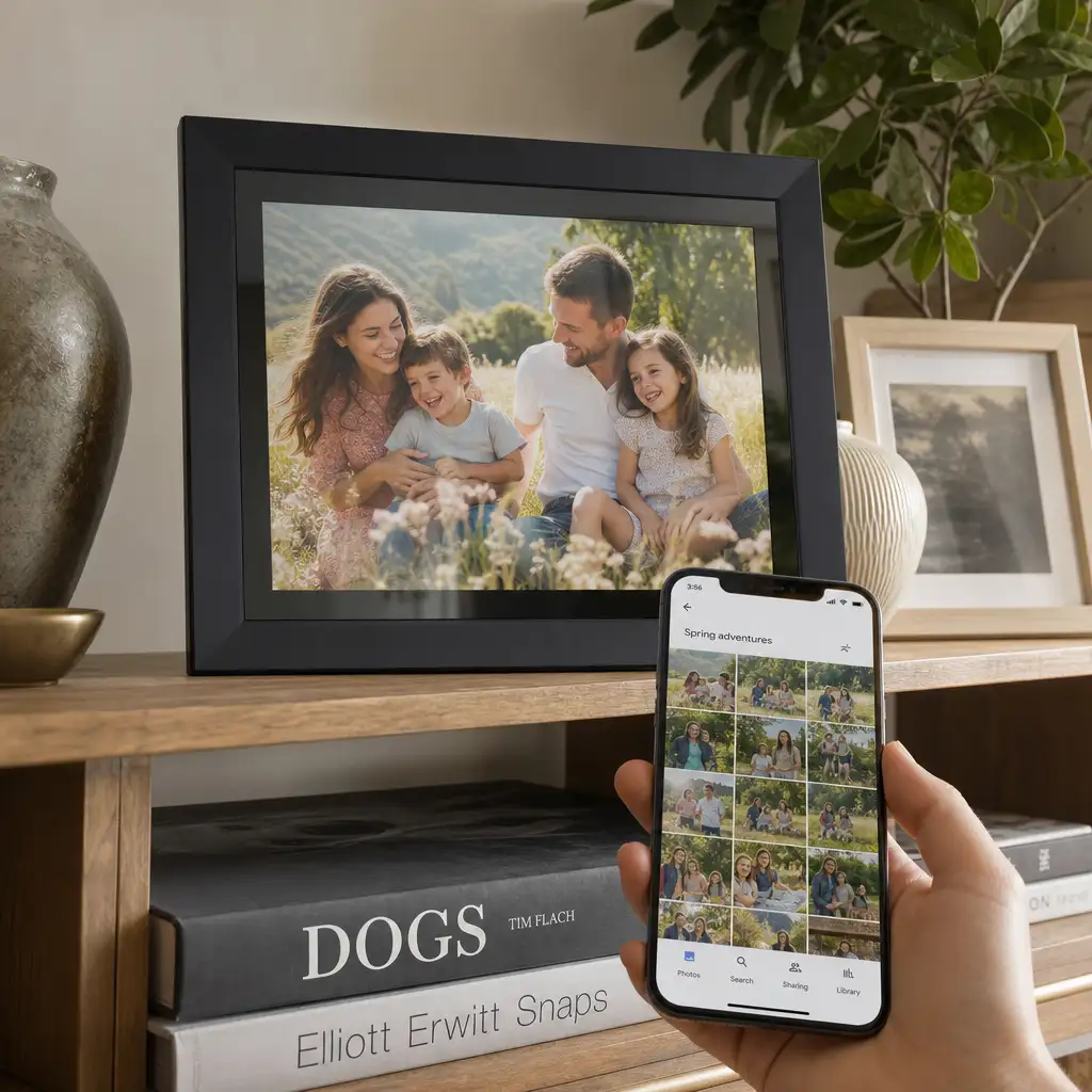 Aura 相框保住 Google Photos 自动同步,但旧用户要重新连相册