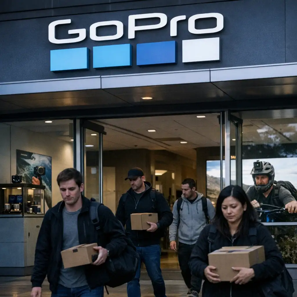 GoPro再裁23%员工:昔日运动相机王者,为什么还是没跑出下坡路?