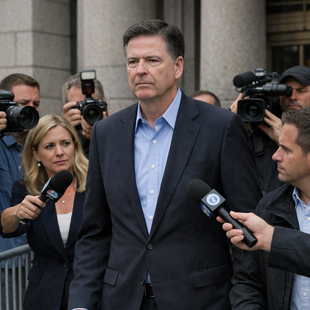 Comey 因“8647”贝壳照再遭起诉:真正危险的是谁来解释暗语