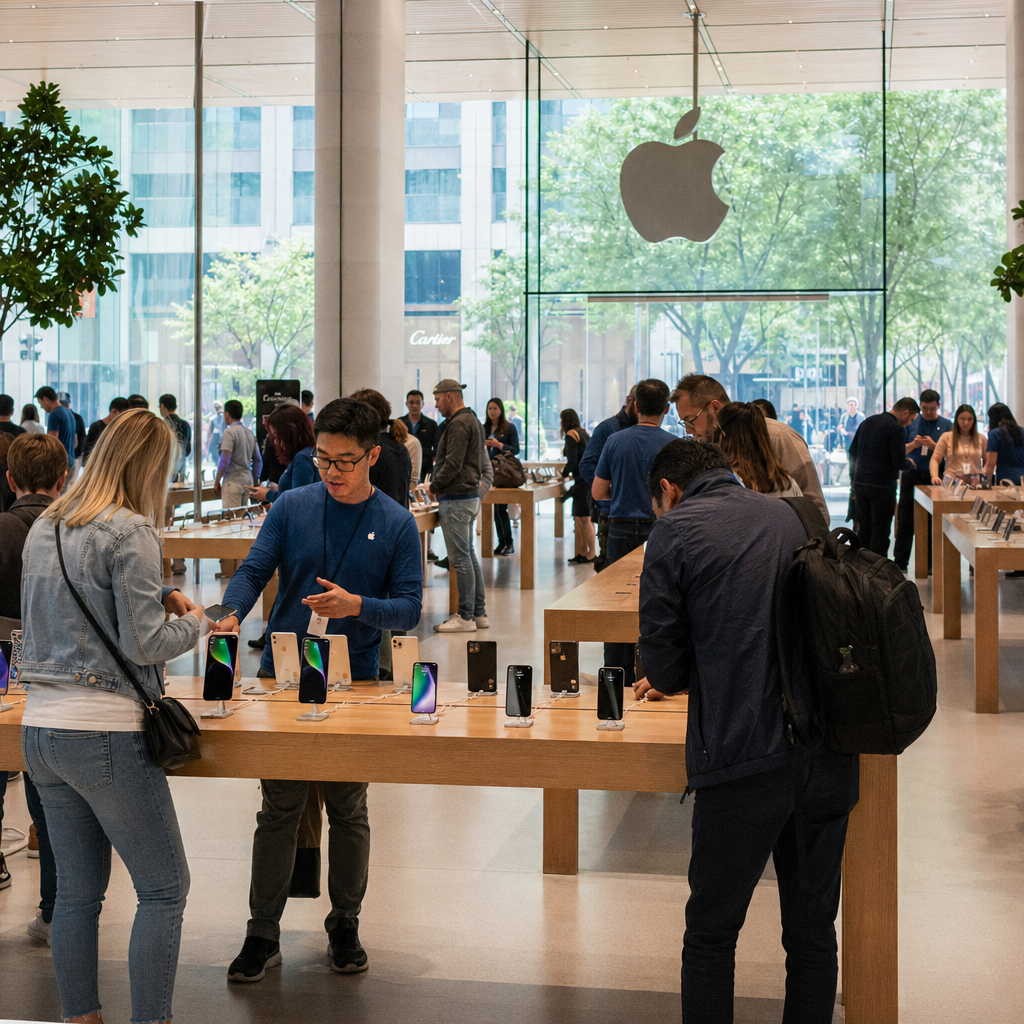 苹果Q2营收1112亿美元:iPhone缺芯还涨22%,库克给Ternus留了一台硬机器