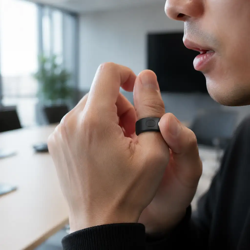 AI硬件都在拼酷炫,这枚戒指赌的是省掉掏手机那一步