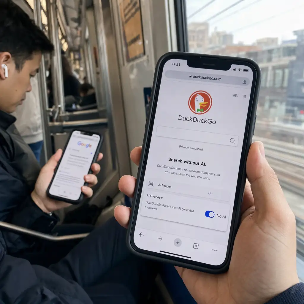 DuckDuckGo 推出“No AI”搜索扩展:用户要的不是反 AI,而是别被默认推着走