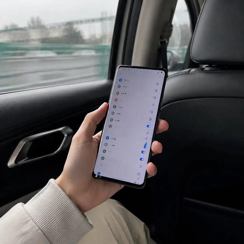 苹果两年前的防晕车圆点,Android 才刚追上