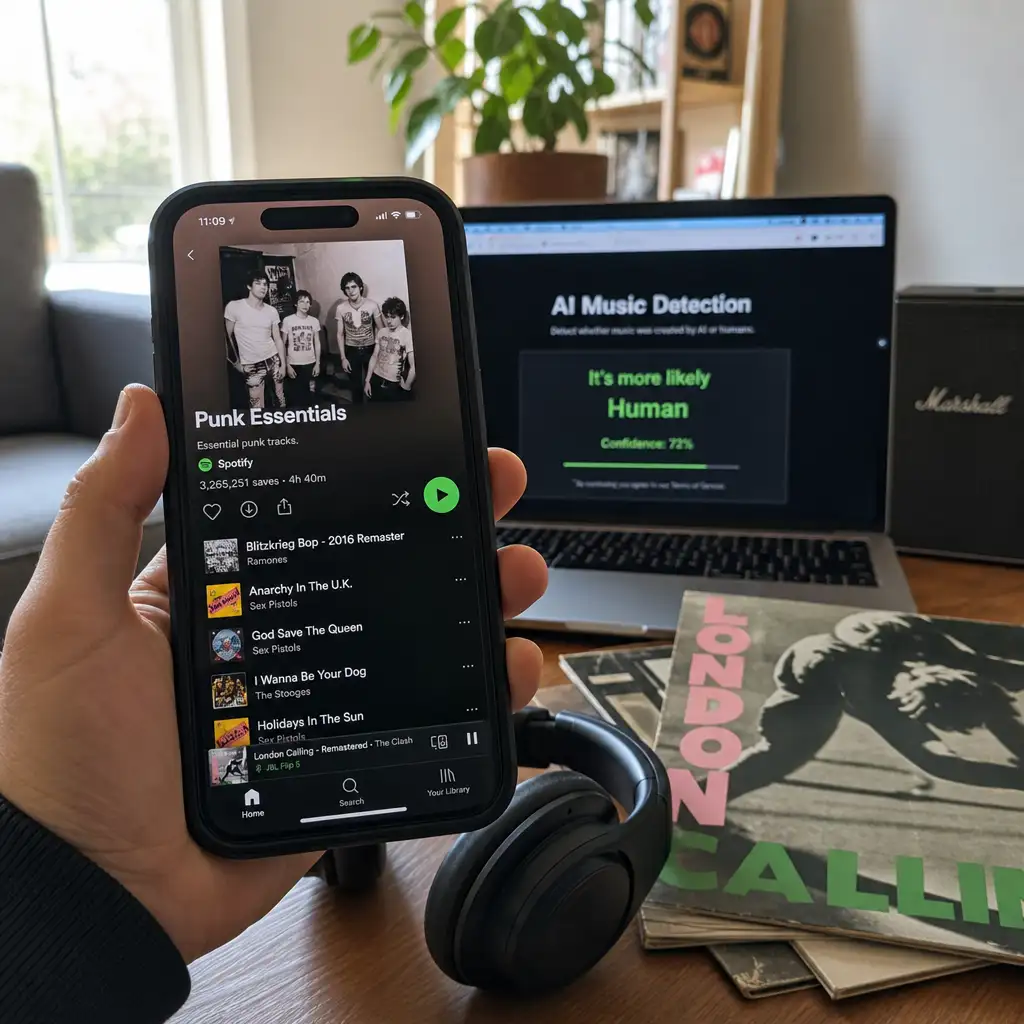 Deezer把AI音乐检测推向Spotify歌单:平台不接,就让用户先查