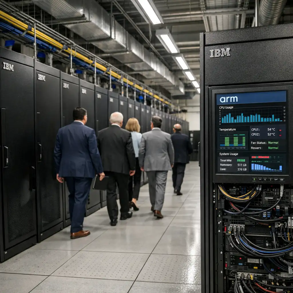 IBM牵手Arm,想给企业计算换一副“新骨架”