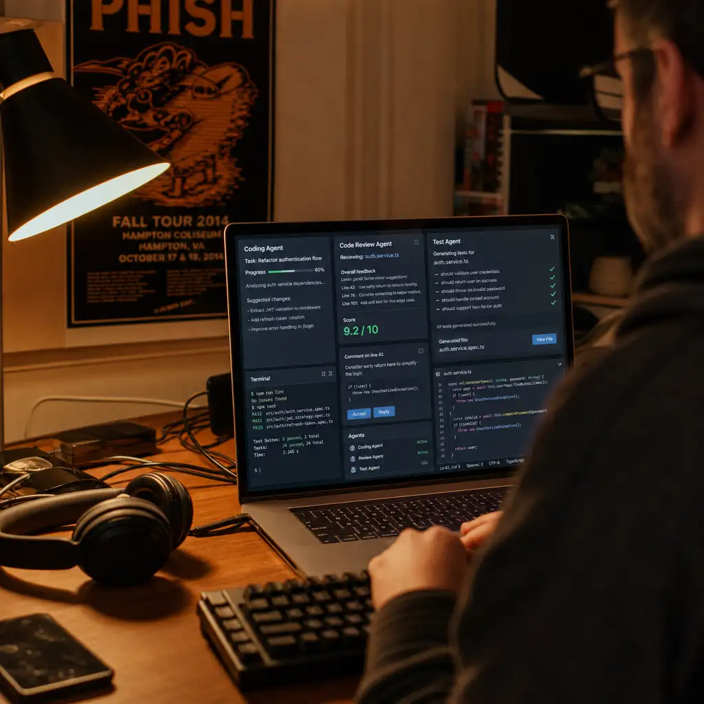 听 Phish 写了 30 年代码，AI agents 改掉了工程师的心流