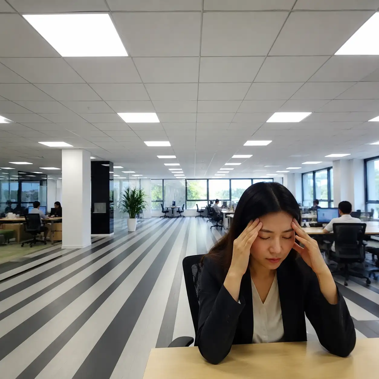 闪烁的灯、条纹的地板:一篇综述想证明它们在"烧脑"