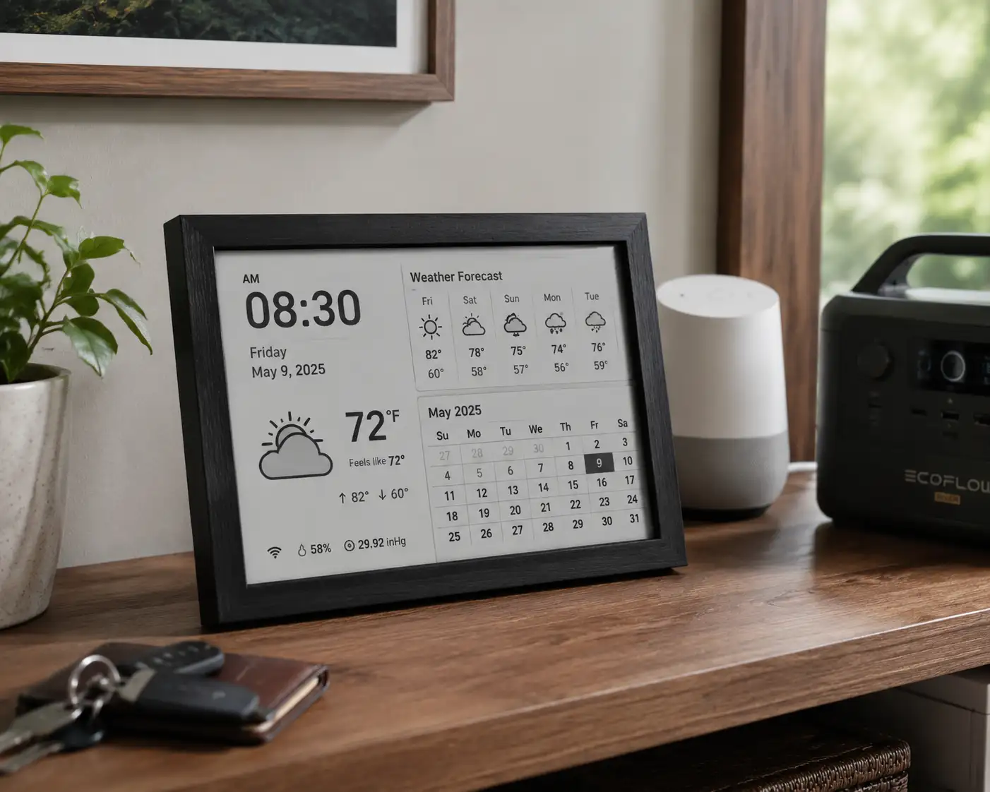 SwitchBot E Ink 天气站上市几天就到 85 美元:能买,但别按中控屏买