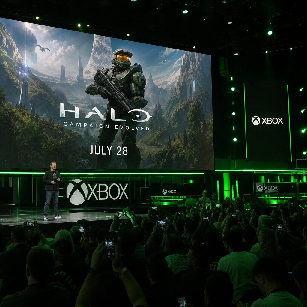 《Halo: Campaign Evolved》7月28日发售:微软给初代战役补了三关,也把门开向PS5