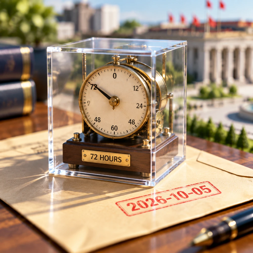 试点被圈定在体制内沙盒中并设有七十二小时决策期(示意图)