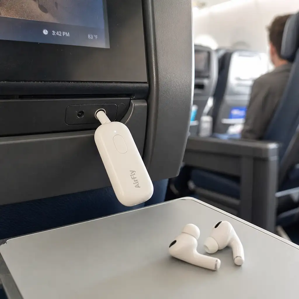 AirFly Pro 2 降到 49.99 美元:适合飞机上想用无线耳机的人