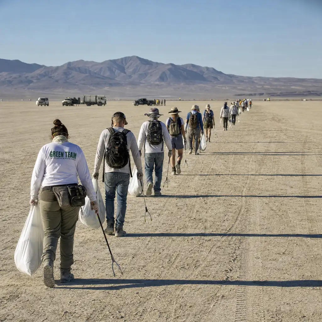 Burning Man的垃圾地图:7万人狂欢后,真正管用的是这套问责机制