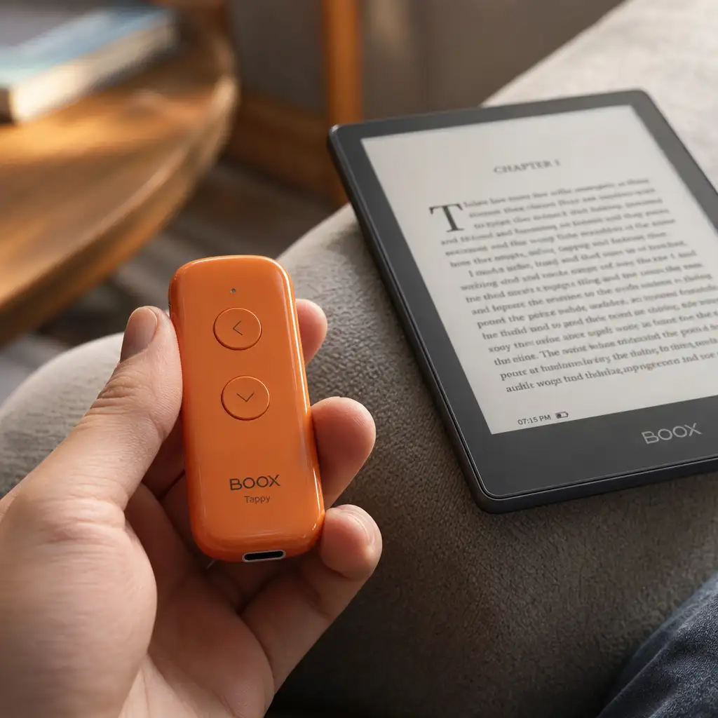Boox Tappy:29.99 美元的小翻页器,比 Kobo Remote 更万能,也更挑设备