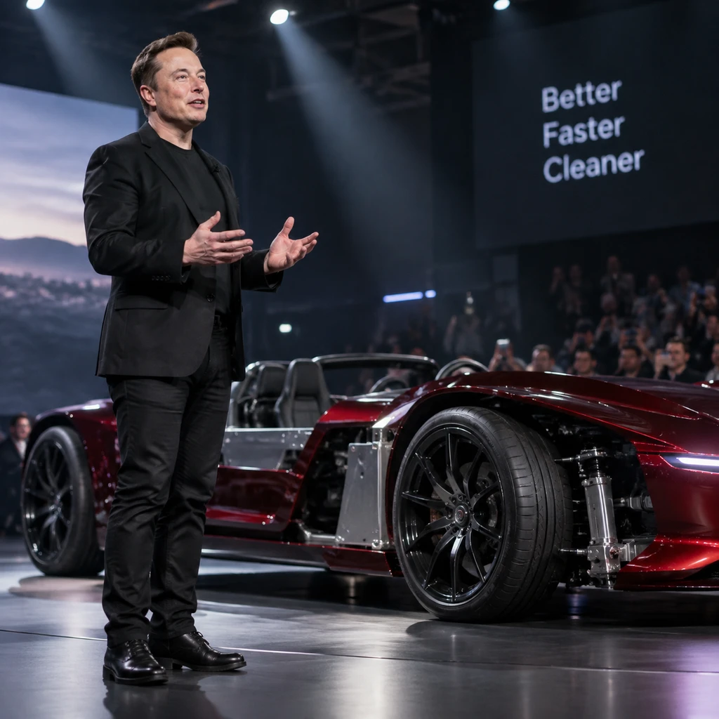 Tesla Roadster跳票9年发布再延期，从10月1日推迟至15日只为露天喷气