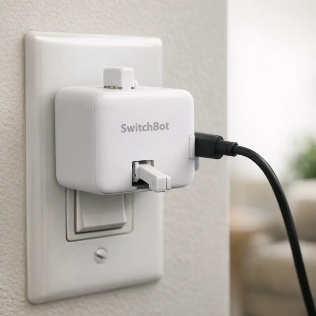 SwitchBot 可充电按键机器人降到 26.99 美元:智能家居最现实的入口,还是那根笨手指