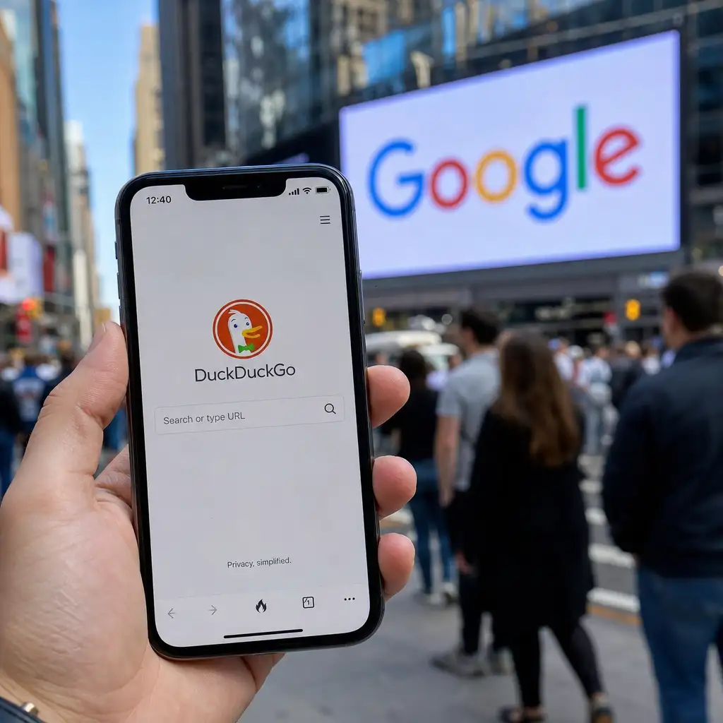 DuckDuckGo 安装暴涨,用户反的不是 AI,是被 Google 接管搜索入口