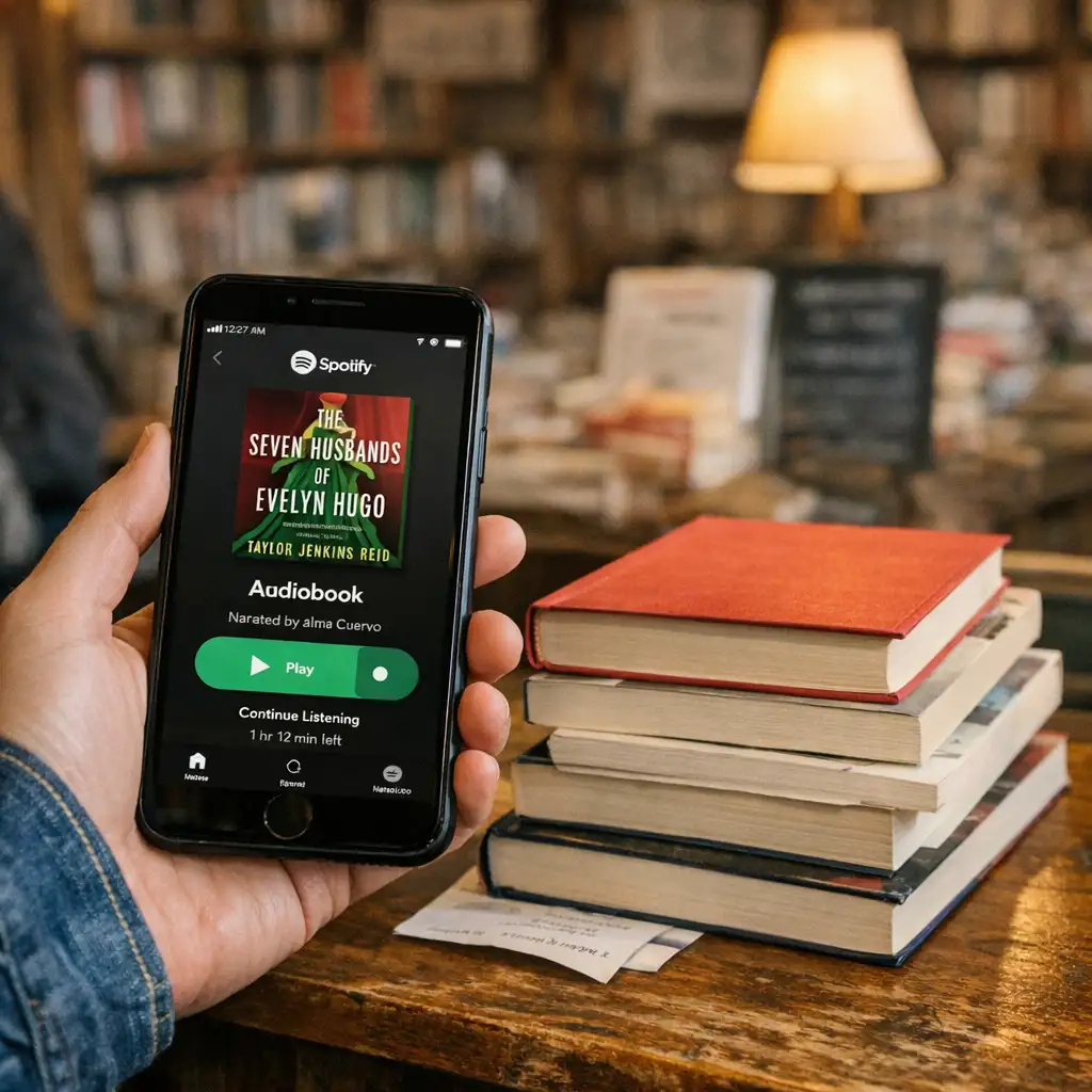 Spotify不只想让你听书,还想把书送到你家:一家流媒体平台为什么盯上了纸质书