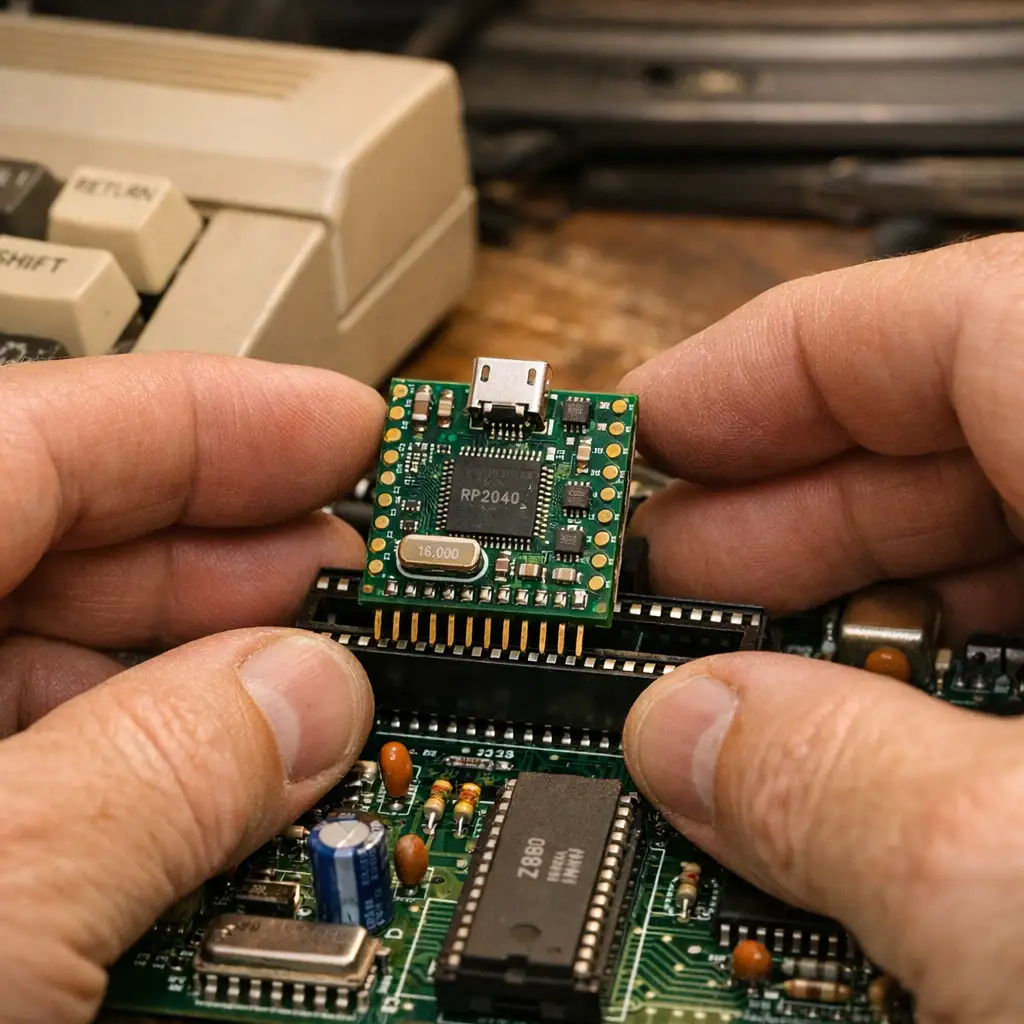把一颗 Z80“偷梁换柱”:picoZ80 想让老电脑一夜长出 Wi-Fi、虚拟磁盘和新人生