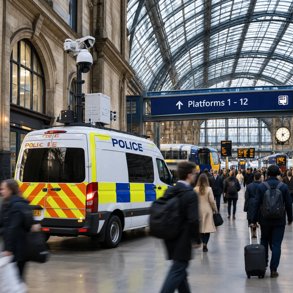 扫描50万张脸却录得0次抓捕:英国BTP实时人脸识别LFR试点陷入效能泥潭